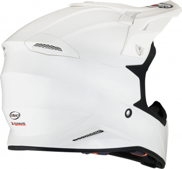 Suomy X-WING Off-Road-Helm PLAIN weiß